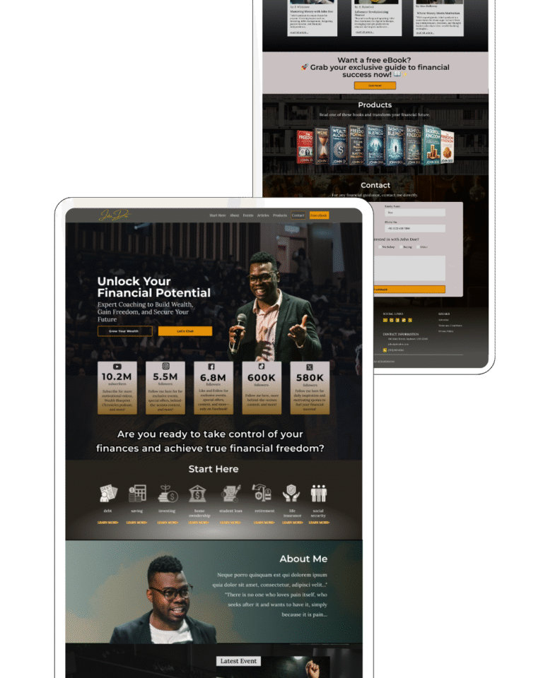 Financial Speaker